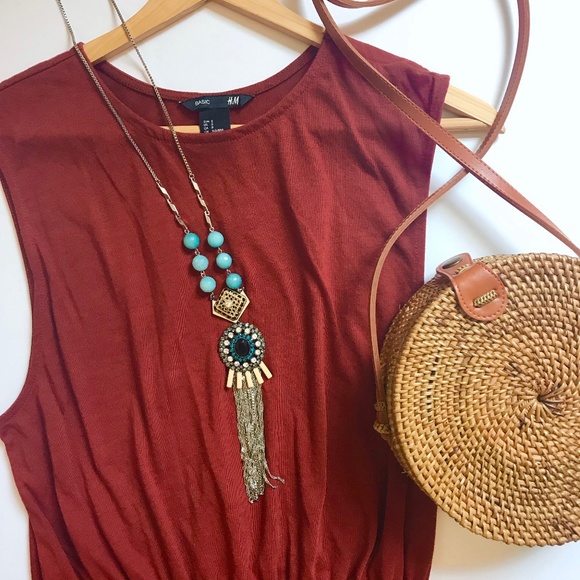 H&M Dresses & Skirts - H&M Orange Maxi Dress